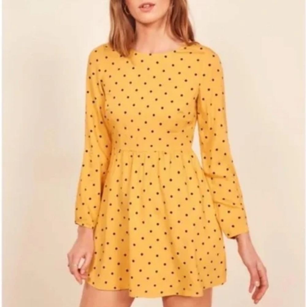 Reformation Polka Dot Dress